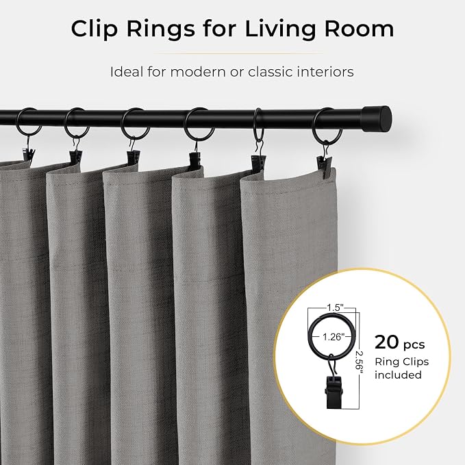 INOVADAY 100% Blackout Curtains - Image 3