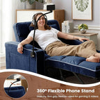 Sleeper Chair, Convertible Pull Out Chair Sleeper - Image 5