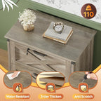 DEVAISE 2 Drawer File Cabinet, Lateral Wood Filing Storage Cabinet - Image 6