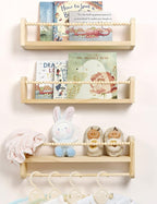 Maxpeuvon Nursery Floating Shelves by Maxpeuvon