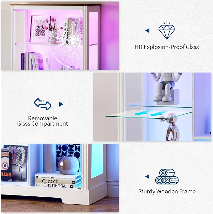 HNEBC Glass Display Cabinet - Image 4