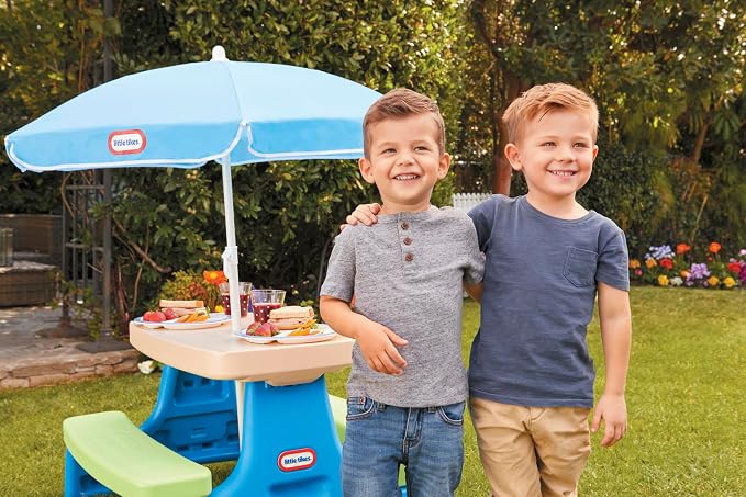 Little Tikes Easy Store Jr. Picnic Table - Image 6