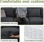 122.8" Large Sectional Couches for Living Room, 6 Seater L Shaped Modular - Image 5