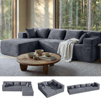 MONVANE 106" Cloud Sectional Couch by MONVANE