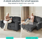 LINSY HOME Sectional Sleeper Sofa Pull Out Couches - Image 6