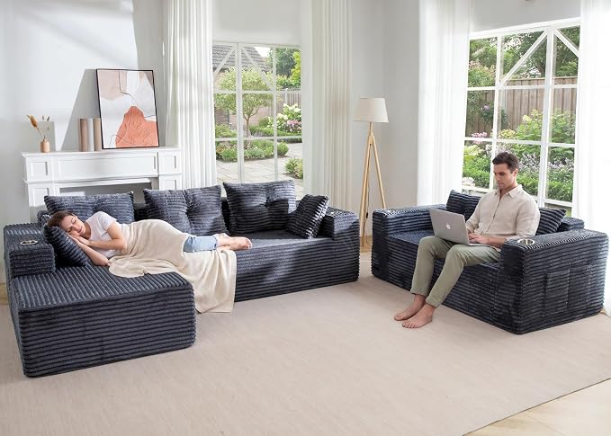 MAXYOYO Modular Sectional Couch by MAXYOYO