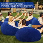 Realspring 6 9 12 Pcs Inflatable Bean Bag Chairs - Image 6