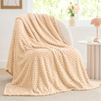 BEDELITE Blush Sand Throw Blanket by BEDELITE
