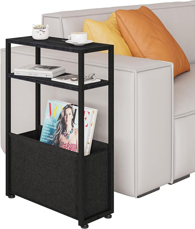 Leomonio Narrow Side Table, Slim Side Table - Image 7