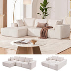 108” Modular Sectional Sofa, Cloud Sectional Couch by Weture