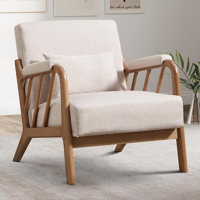 INZOY Mid Century Modern Accent Chair by INZOY