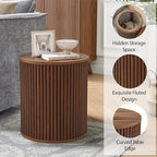 AVZEAR Fluted Round Side Table - Image 5