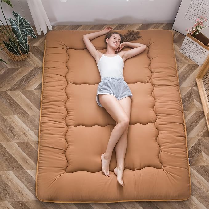MAXYOYO Japanese Floor Mattress Futon Mattress, Thicken Tatami Mat Sleeping Pad - Image 7