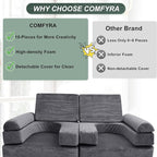 10 PCS Modular Kids Play Couch - Image 8