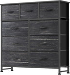 DUMOS 9 Drawer Dresser for Bedroom, Fabric Storage Organizer by DumosLifestyle