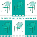 Wrought Iron Patio Furniture Feet Caps - Image 5