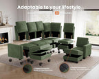 CHIC HOUSE Modular Sectional Sofa - Image 3