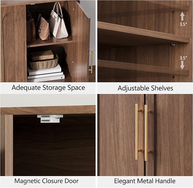 FORTUNETEC Sideboard Buffet Cabinet - Image 4