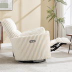 Power Recliner, Nursery Swivel Glider Rocking Chair - Image 7