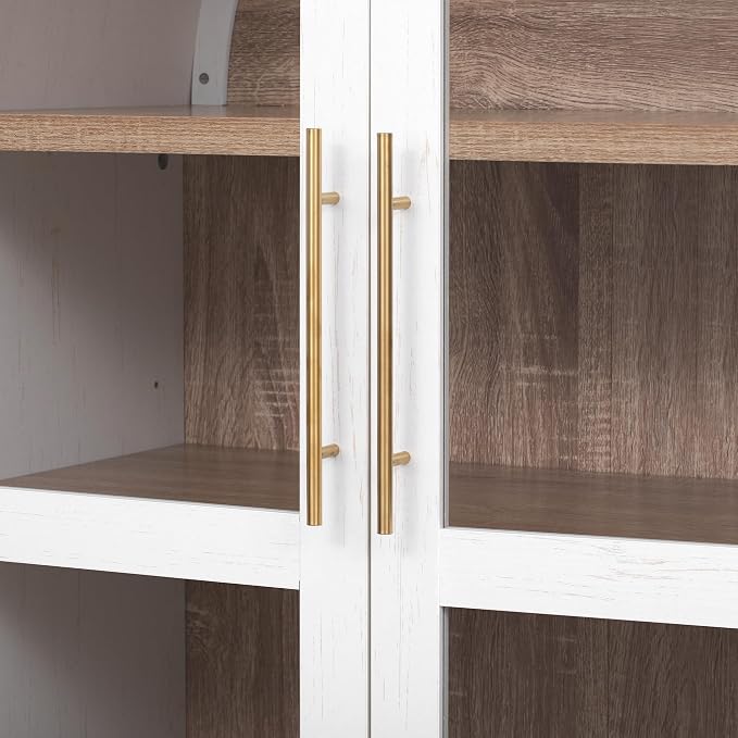 VilroCaz 71" Tall Arched Kitchen Pantry - Image 7