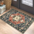 Yamaziot Washable Area Rug, 2x3 Small Boho Vintage Entryway Non-Slip Rug | by Yamaziot
