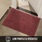 Sturdy Front Door Mat, Absorbent Muddy Dirt Resist Welcome Door Mats Outdoor - Image 6
