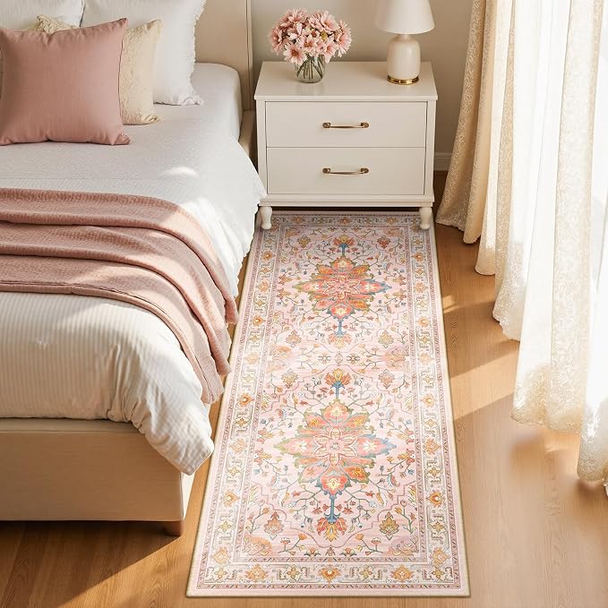 RELEANY Washable Area Rug, Runner 2'x5', Water Repellent, Pet Friendly - Image 3