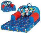 Delta Children - Mickey Mouse Cozee Buddy Flip-Out Kids Chair by DeltaChildren