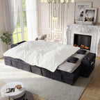 Modular Sectional Sleeper Sofa Bed, Couches - Image 2