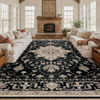 RELEANY Washable Area Rug, Large 10'x12', Water Repellent, Pet Friendly - Image 2