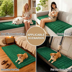 Couch Cover for Dogs, Washable Non Slip Plush Flannel Sofa Protector | Thick - Image 4