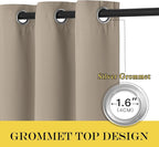 NICETOWN Blackout Room Darkening Window Curtain - Image 5