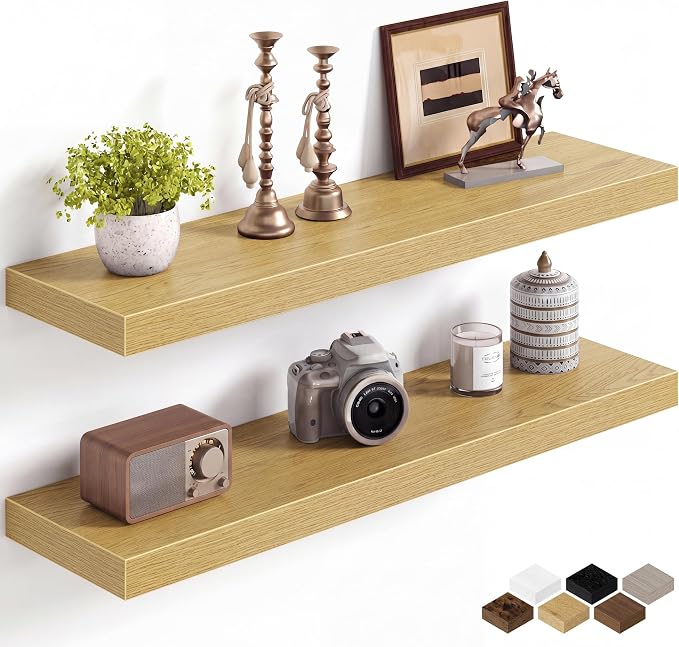 Fun Memories 32Inch Floating Shelves by FunMemories