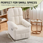 Korser Recliner Chair, Swivel Rocker Recliner Chair - Image 8