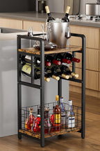3-Tier Wine Rack Freestanding Floor by Ansionsol