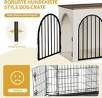 Hzuaneri 44.1" Wooden Dog Crate Furniture, Indoor Dog Kennel Dogs Cage - Image 8