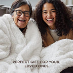 Bedsure GentleSoft Fluffy White Throw Blanket, Soft Cozy Furry Sherpa Fleece - Image 6