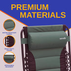 SereneLife Padded Zero Gravity Lounge Chair - Image 8