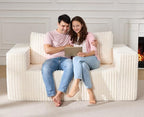 Modular Sectional Sofa 2 Seater Loveseat Modular Couch - Image 4