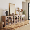 BELLEZE Set of 2 65" Arched Sideboard by BELLEZE
