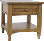 Brentwood Modern Transitional 24" Square End Table - Image 3