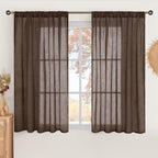 BGment Linen Curtains 54 Inch Length by BGment