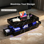 47.2" LED Smart Coffee Table - Image 6
