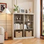 GarveeHome 6 Cube Storage Organizer, 53 Inch Tall Bookcase - Image 9