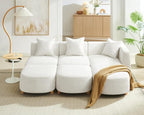 VANOMi 109.84" Modular Sectional Sofa - Image 3