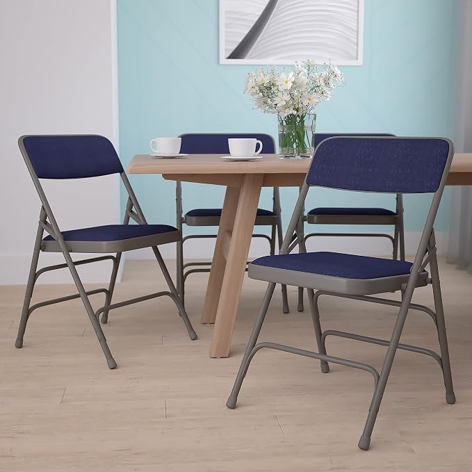 Flash Furniture Hercules Series Sheldon Metal Folding Chairs - Image 2