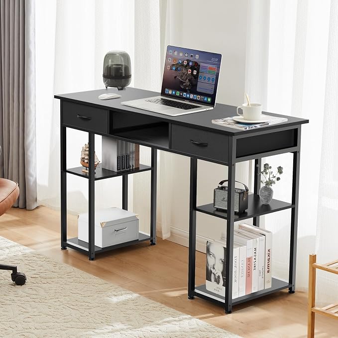 DUMOS 48" Small Computer Home Office Desk - Image 6