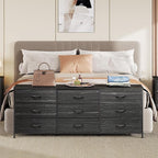 WLIVE 63''W Dresser for Bedroom, 75 inch TV, Wide Chest of Drawers - Image 2
