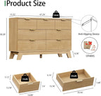 Fluted Dresser for Bedroom - Image 2