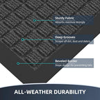 Front Door Mat Outside Entrance, Heavy Duty Waterproof Doormat | 61.5"x36" - Image 3